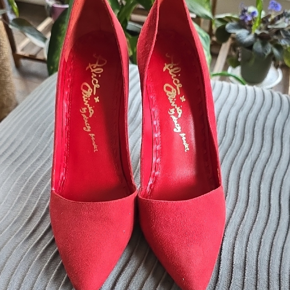 Alice + Olivia Red Heels